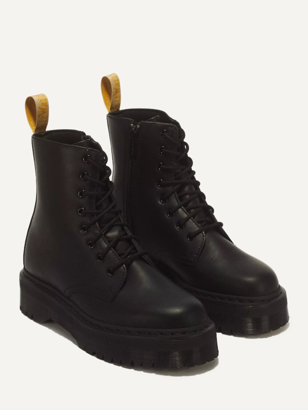 Dr. Martens Vegan Jadon II Boot Mono Platforms in Black